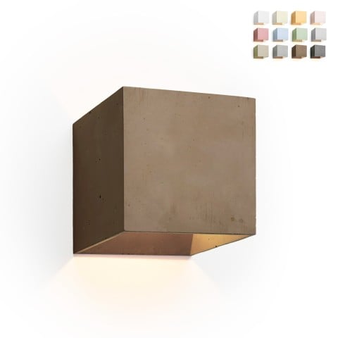 Applique murale cube plafonnier design moderne Cromia