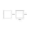 Applique murale cubique design moderne Cromia 