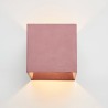 Applique murale cubique design moderne Cromia 