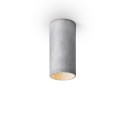 Spot plafonnier cylindrique suspendu 13 cm design moderne Cromia 