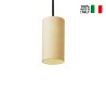 Suspension design cylindre 13cm cuisine restaurant Cromia 