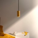Suspension design cylindre 13cm cuisine restaurant Cromia 