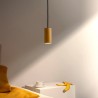 Suspension design cylindre 13cm cuisine restaurant Cromia 