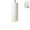 Suspension design cylindre cuisine restaurant 20cm Cromia Promotion