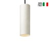Suspension design cylindre cuisine restaurant 20cm Cromia 