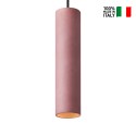 Suspension cylindrique 28cm design pour cuisine et restaurant Cromia 