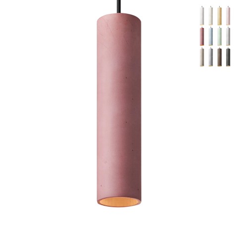 Suspension cylindrique 28cm design pour cuisine et restaurant Cromia Promotion