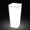 Cache-pot lumineux pour plantes jardinière haute design moderne Egizio Remises
