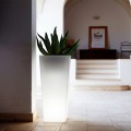 Cache-pot lumineux pour plantes jardinière haute design moderne Egizio Promotion
