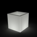 Pot lumineux carré style moderne pour plantes terrasse jardin Ellenico Modèle