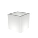 Pot lumineux carré style moderne pour plantes terrasse jardin Ellenico Réductions