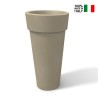 Colonne porte-plantes style moderne haut 90 cm jardinière Messapico Réductions
