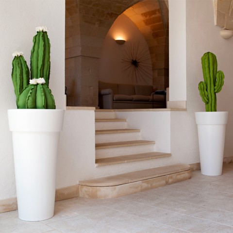 Colonne porte-plantes design moderne 105cm Messapico Promotion