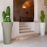 Colonne porte-plantes style moderne haut 90 cm jardinière Messapico Remises