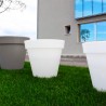 Cache-pot design moderne ø 80 pour plantes fleurs jardin terrasse Romano Achat