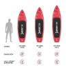 Stand Up Paddle planche de SUP gonflable 10'6 320cm Red Shark Pro 