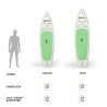 Planche de paddle gonflable 10'6 320 cm avec accessoires Traverso 