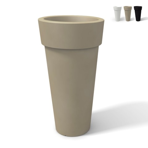 Colonne porte-plantes style moderne haut 90 cm jardinière Messapico Promotion