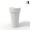 Porte-plantes style moderne hauteur 70cm jardinière colonne Messapico Promotion
