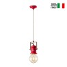 Suspension design vintage industriel en fer et céramique Urban SO Modèle