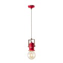 Suspension design vintage industriel en fer et céramique Urban SO Caractéristiques