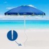 Parasol de plage léger visser protection uv GiraFacile 220 cm Apollo Remises