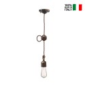 Suspension industrielle Vintage en fer et céramique design SO Achat