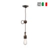 Suspension industrielle Vintage en fer et céramique design SO Achat