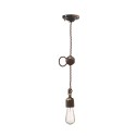 Suspension industrielle Vintage en fer et céramique design SO 