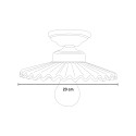 Plafonnier en céramique lampe de plafond design classique L’Aquila PL-M Réductions
