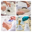 Plafonnier lampe de plafond céramique design classique Belluno PL Remises