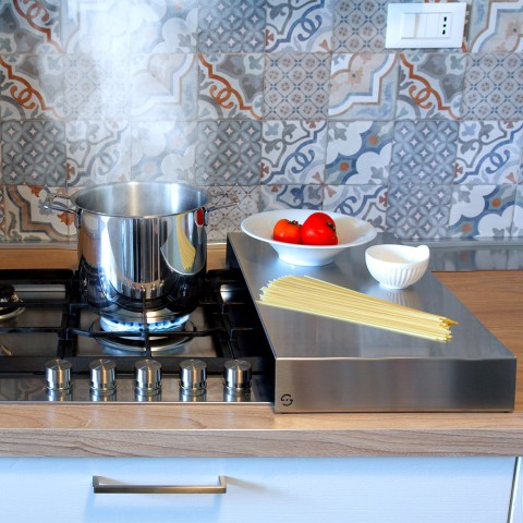 Couvercle de plaque de cuisson en acier inoxydable pour brûleur de cuisine Plan Plus