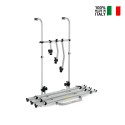 Porte-vélos arrière pour 3 vélos réglable H95-140cm Bici Ok Camper Offre