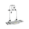 Porte-vélos universel réglable pour 3 bicyclettes h47-87cm Bici Ok Camper Vente