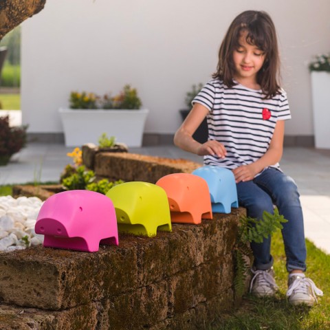 Jouet cochon pour enfants design moderne coloré Peggy Promotion