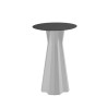 Table d'appoint haute pour tabourets de bar 100cm ronde carrée design Frozen T1-H 