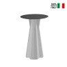 Table d'appoint haute pour tabourets de bar 100cm ronde carrée design Frozen T1-H Caractéristiques