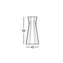 Table d'appoint haute pour tabourets de bar 100cm ronde carrée design Frozen T1-H 