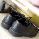 Meuble chaussure en bois peu encombrant 5 portes 15 paires de chaussures KimShoe 5SS Choix
