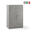 Buffet multifonction moderne 2 portes 3 compartiments Lesly Catalogue