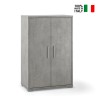 Buffet multifonction moderne 2 portes 3 compartiments Lesly Catalogue
