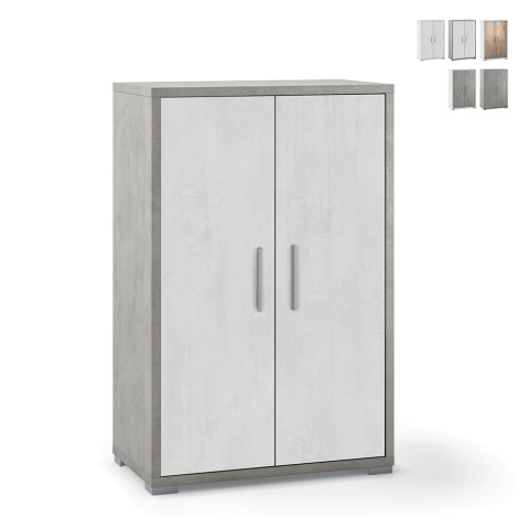 Buffet multifonction moderne 2 portes 3 compartiments Lesly Promotion