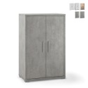 Buffet multifonction moderne 2 portes 3 compartiments Lesly Vente
