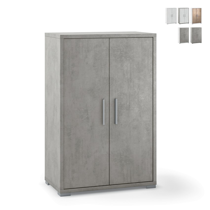 Buffet multifonction moderne 2 portes 3 compartiments Lesly Vente Buffet multifonction moderne 2 portes 3 compartiments Lesly Vente