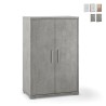 Buffet multifonction moderne 2 portes 3 compartiments Lesly Vente
