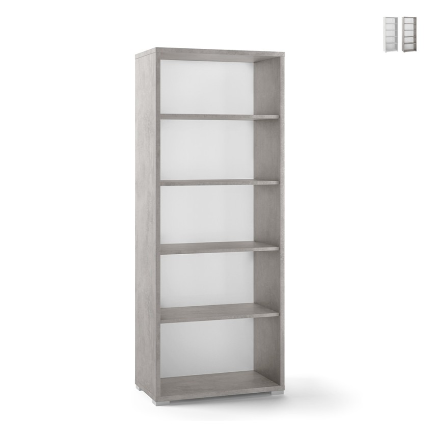 Étagère ouverte moderne multi-usages 5 compartiments Egua Promotion Étagère ouverte moderne multi-usages 5 compartiments Egua Promotion
