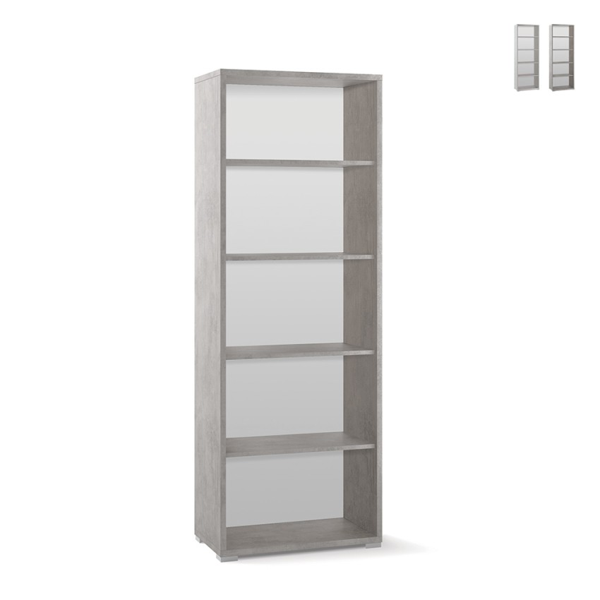 Étagère ouverte 5 cases meuble polyvalent moderne Opal Vente Étagère ouverte 5 cases meuble polyvalent moderne Opal Vente