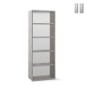 Étagère ouverte 5 cases meuble polyvalent moderne Opal Vente