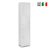 Colonne de rangement mobile avec porte, 4 étagères ajustables Tibet Offre