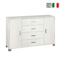 Buffet meuble TV Talia - 2 portes, 4 tiroirs Modèle